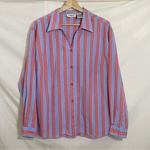 Vintage Tabi Striped Button Down size XL